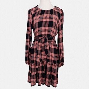 Cloth and stone by Anthropologie plaid dress